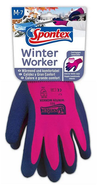 Pracovní rukavice Zimní M/7 | Úklidové a ochranné pomůcky - Rukavice, zástěry a čepice
